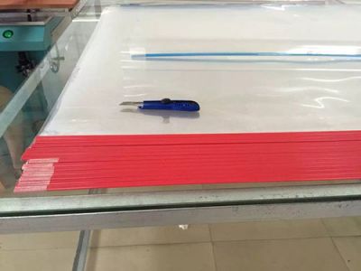 PVC (PET) có nẹp chuyên dùng cho xưởng in ấn